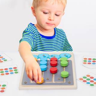 Montessori drevená vzdelávacia hračka